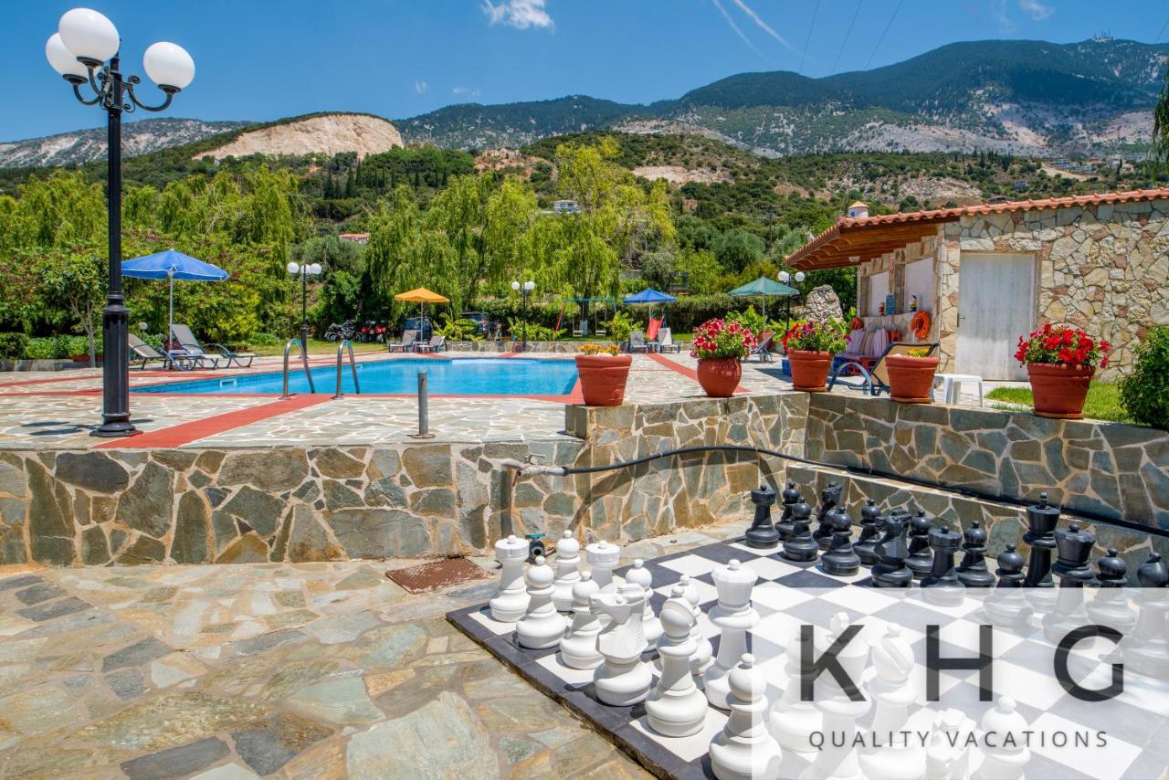 Jovanna Studios In The Nature With Pool! Mousata Buitenkant foto